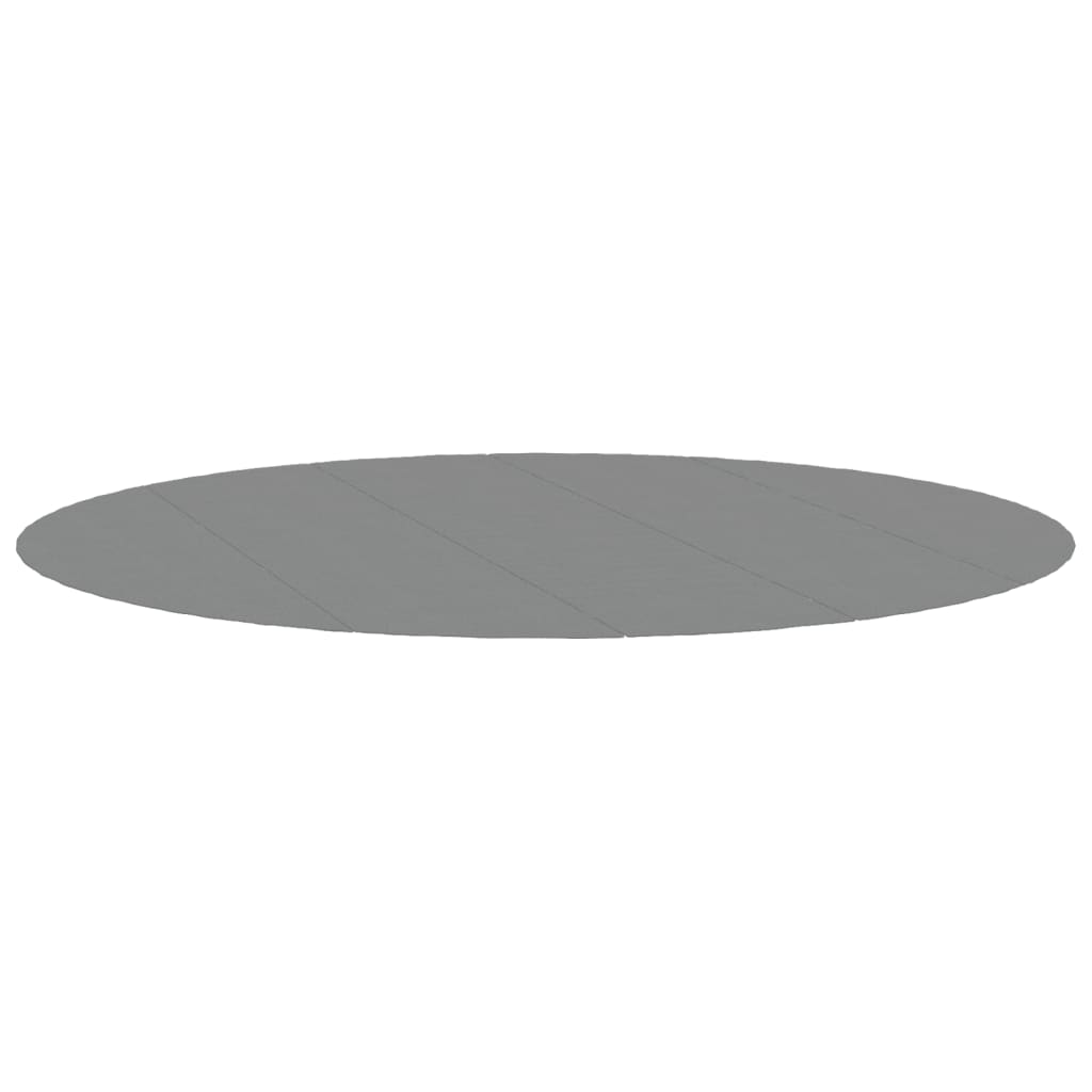 Podložka pod bazén světle šedá Ø550 cm polyesterová geotextilie