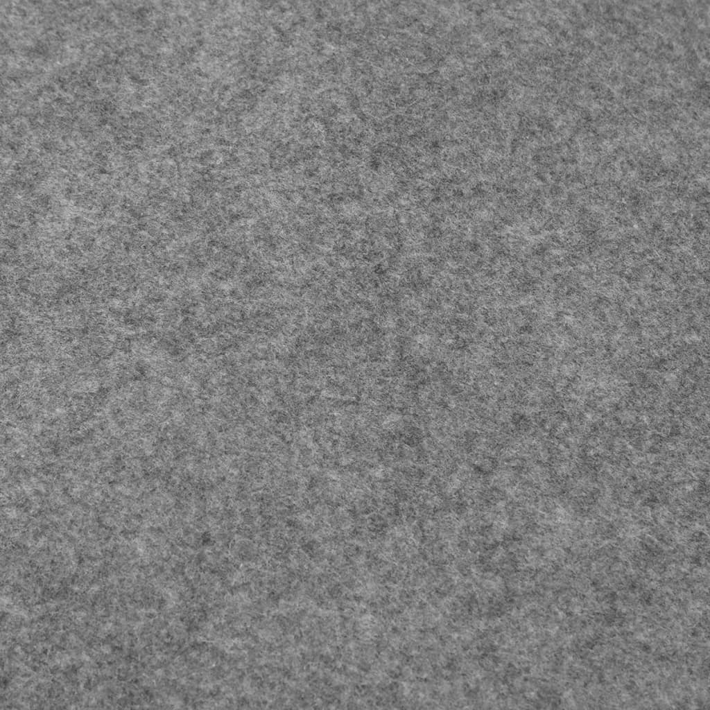 Podložka pod bazén světle šedá Ø550 cm polyesterová geotextilie