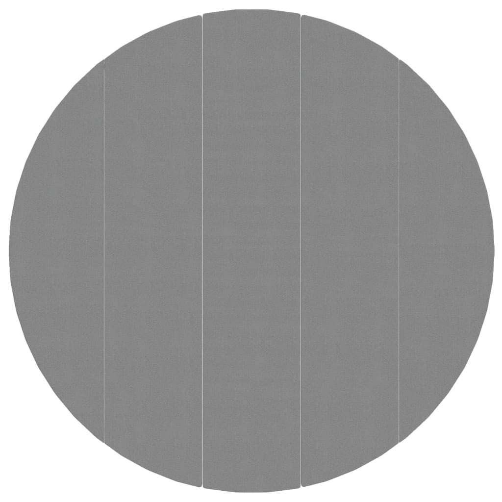 Podložka pod bazén světle šedá Ø550 cm polyesterová geotextilie