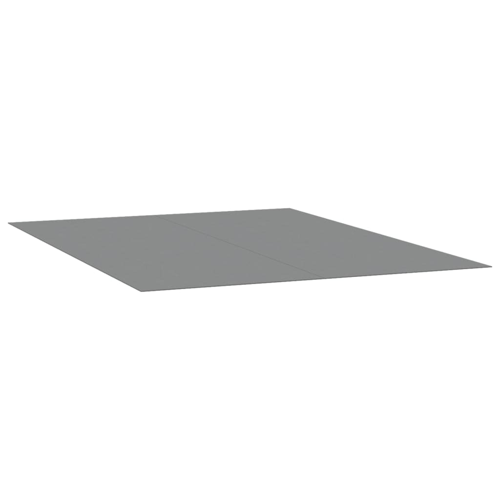 Podložka pod bazén světle šedá 300x220 cm polyester geotextilie