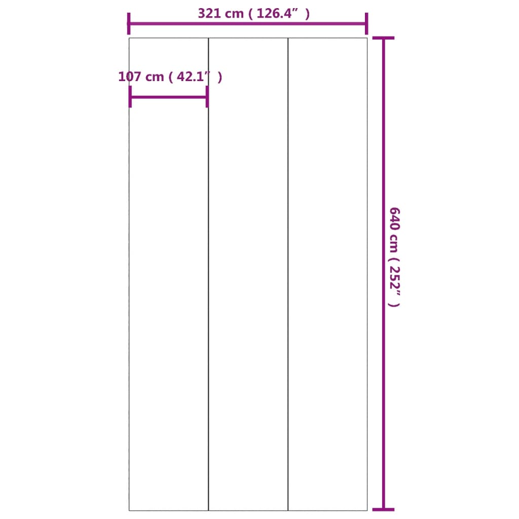 Podložka pod bazén světle šedá 640x321 cm polyester geotextilie