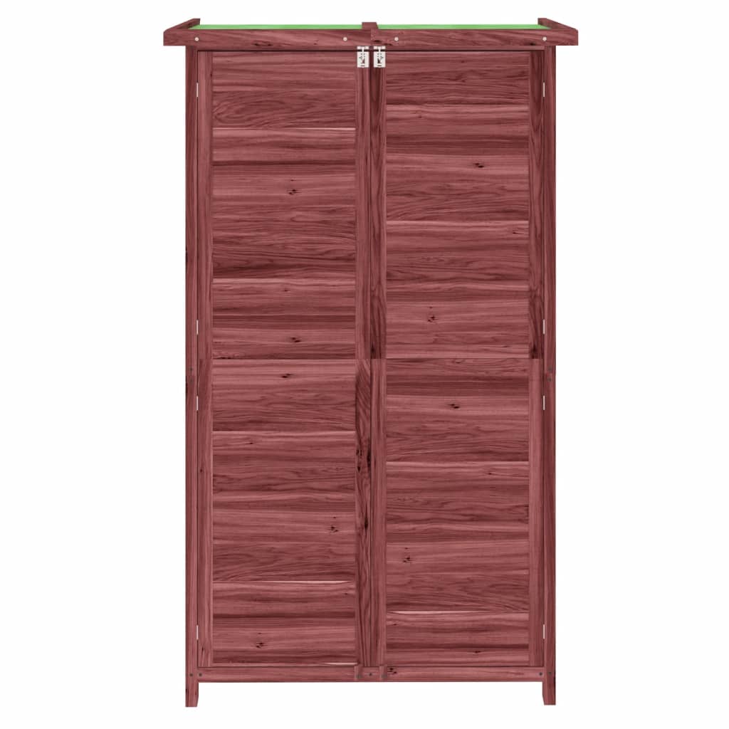 Zahradní přístřešek na nářadí moka 83x57x140 cm masiv borovice