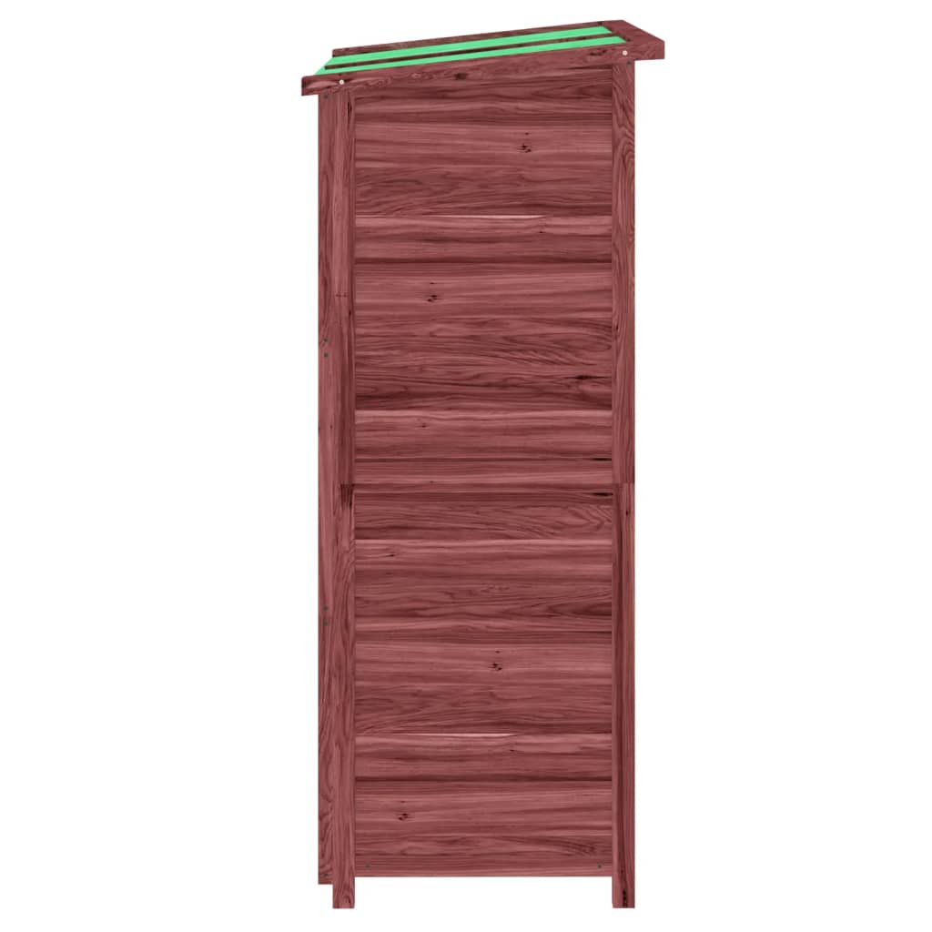 Zahradní přístřešek na nářadí moka 83x57x140 cm masiv borovice