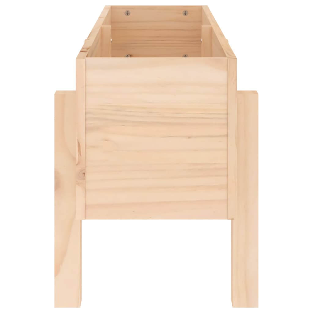 Zahradní vyvýšený záhon 101 x 30 x 38 cm masivní borové dřevo