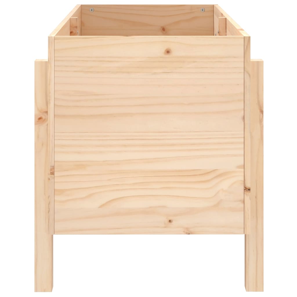 Zahradní vyvýšený záhon 101 x 50 x 57 cm masivní borové dřevo