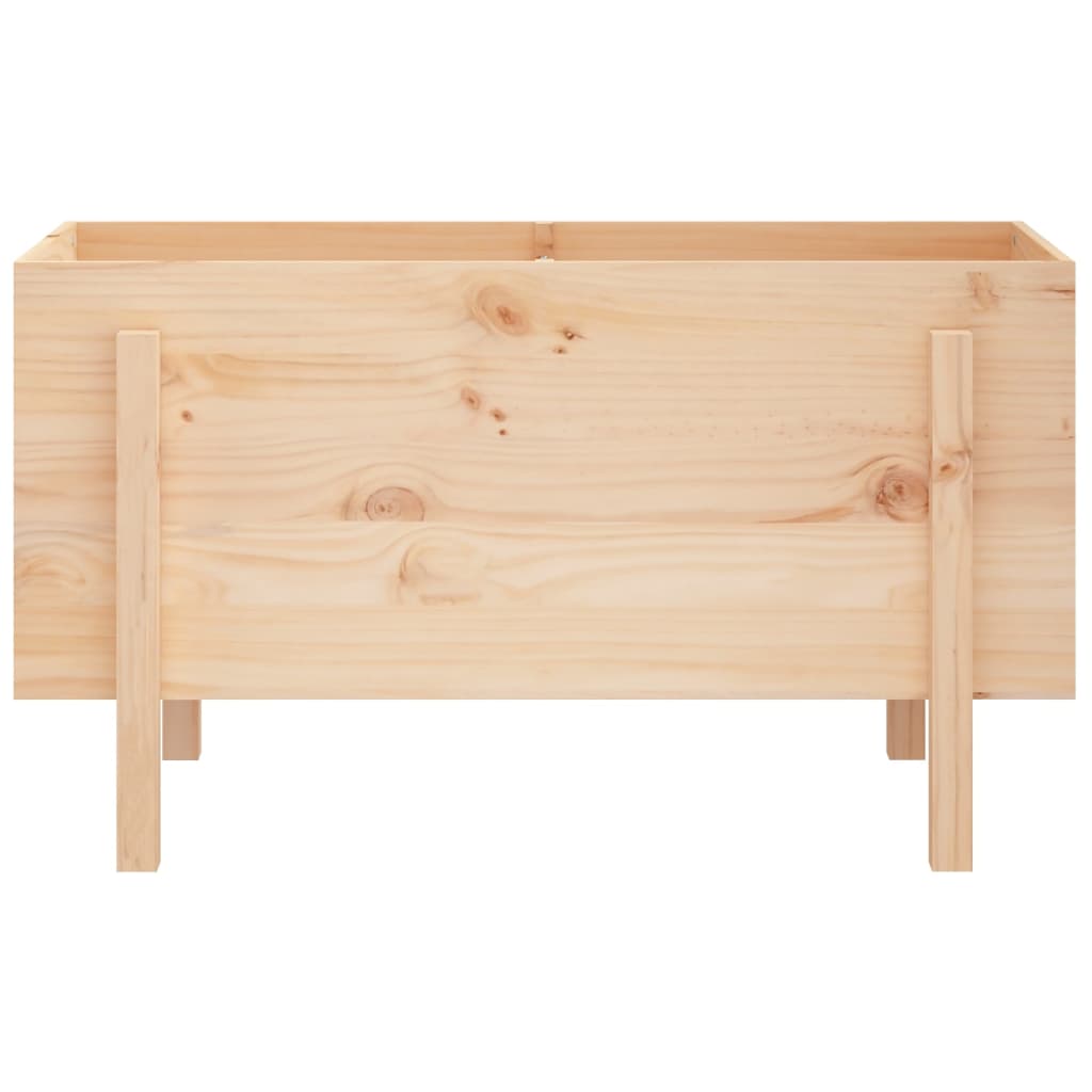 Zahradní vyvýšený záhon 101 x 50 x 57 cm masivní borové dřevo