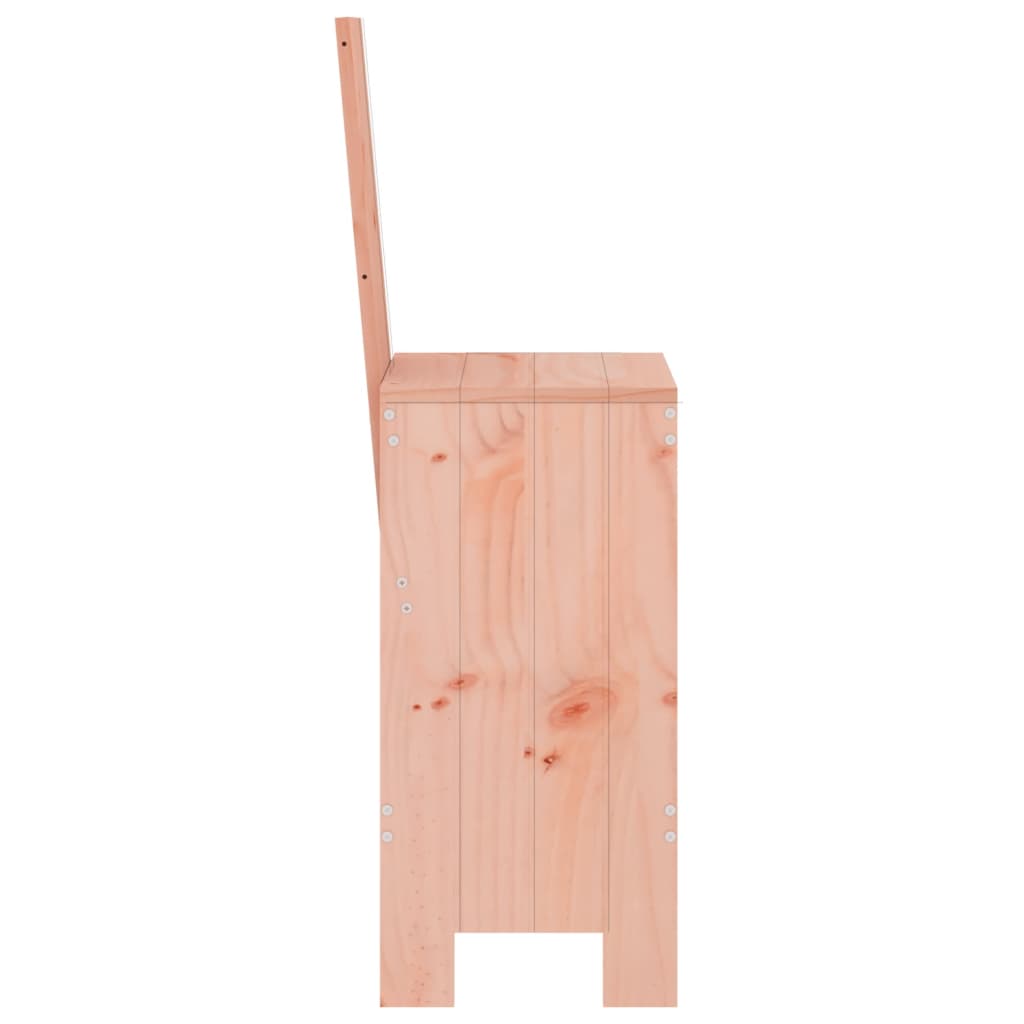 Barové stoličky 2 ks 40 x 42 x 120 cm masivní dřevo douglasky