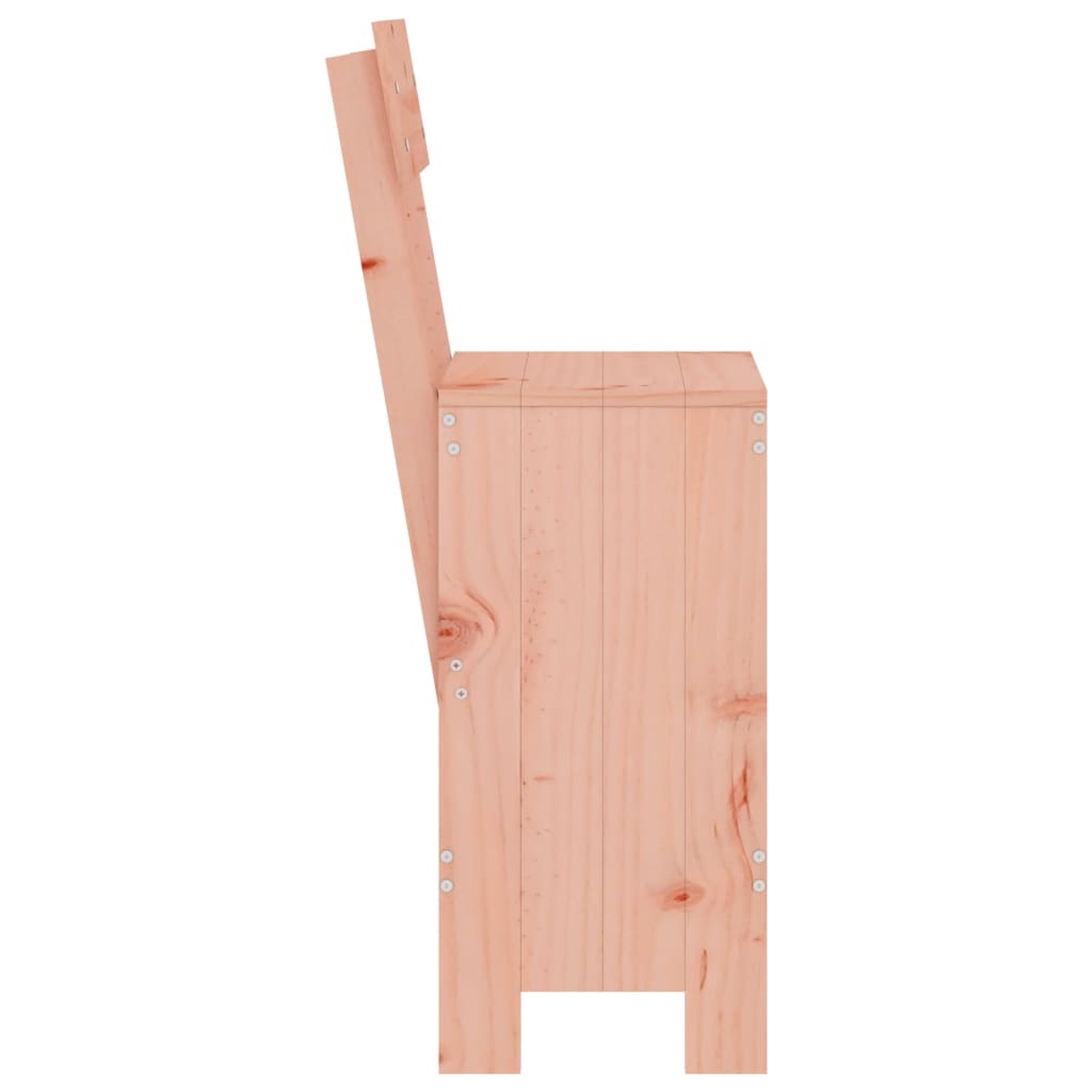 Barové stoličky 2 ks 40x48,5x115,5 cm masivní dřevo douglasky