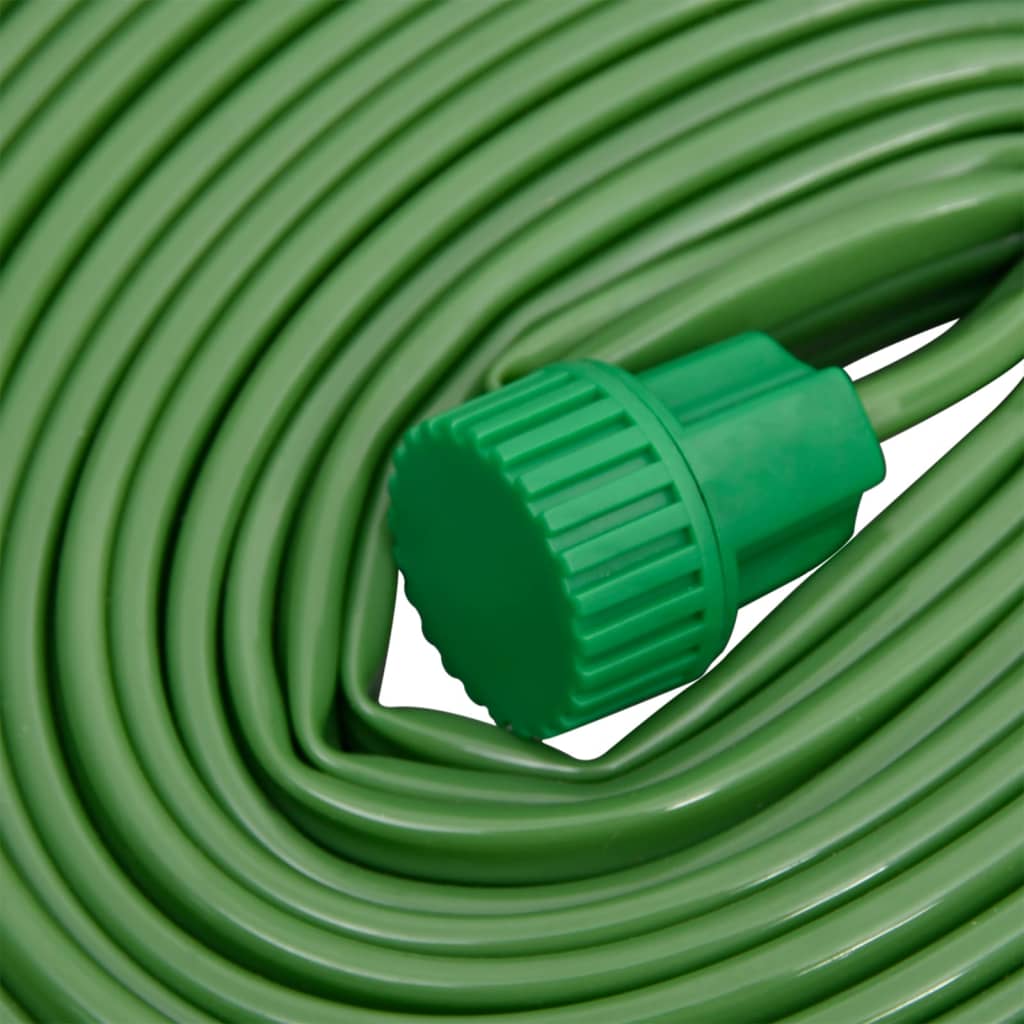 Zavlažovací hadice se 3 trubkami zelená 7,5 m PVC