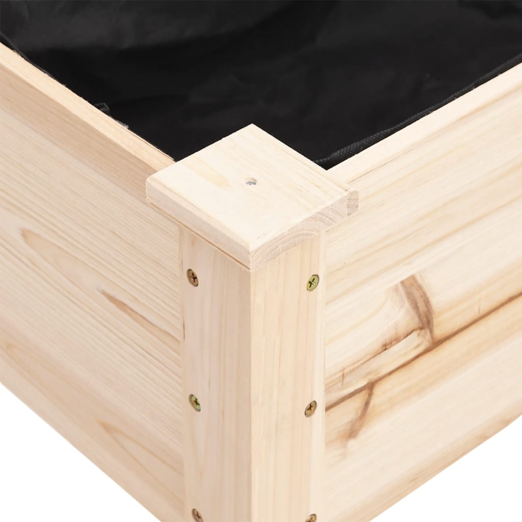 Truhlík na kolečkách s vložkou 71x37x80cm masivní jedlové dřevo