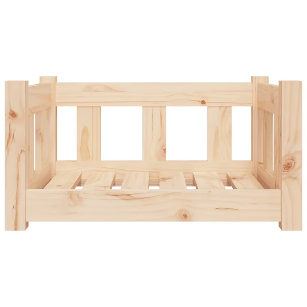 Pelíšek pro psy 55,5 x 45,5 x 28 cm masivní borovice