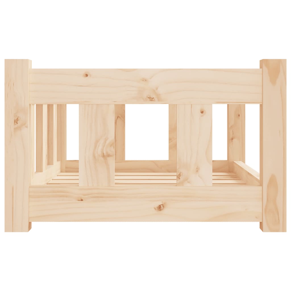 Pelíšek pro psy 55,5 x 45,5 x 28 cm masivní borovice