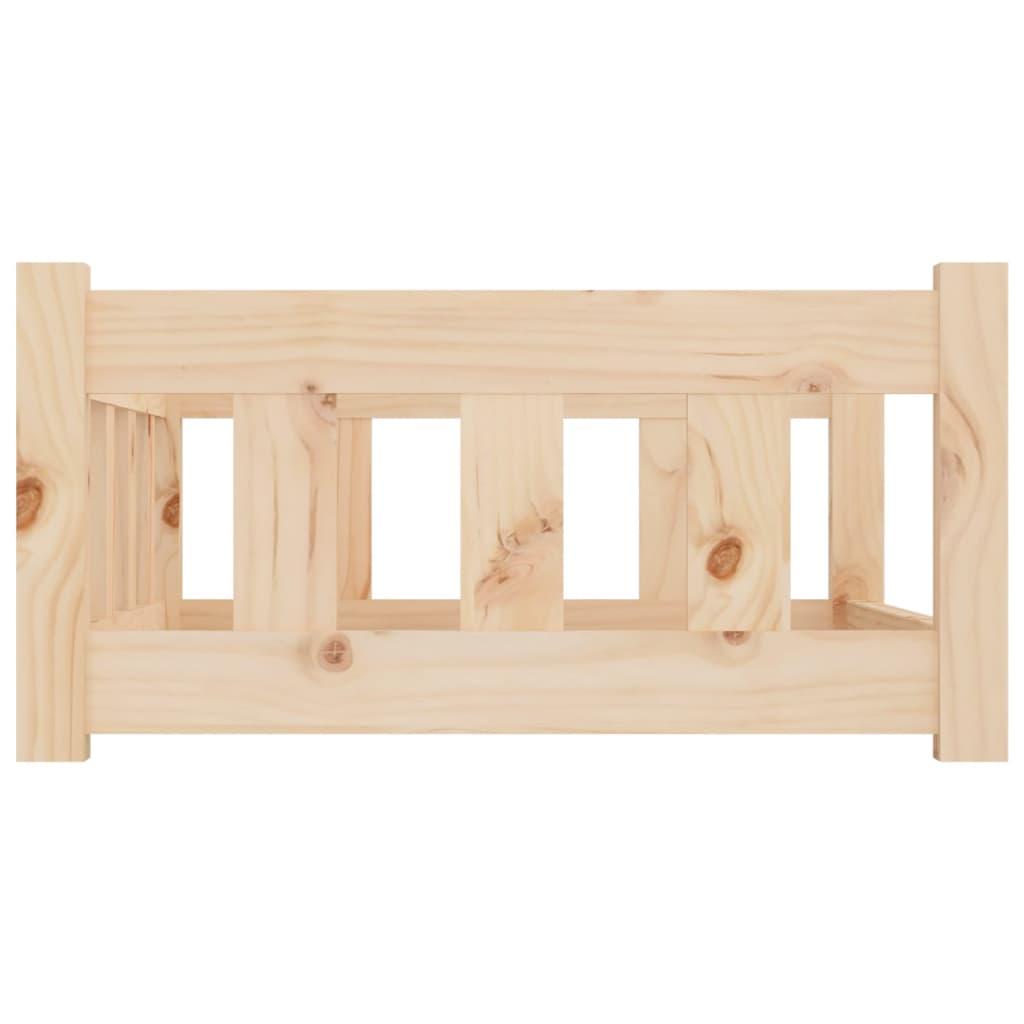 Pelíšek pro psy 75,5 x 55,5 x 28 cm masivní borovice