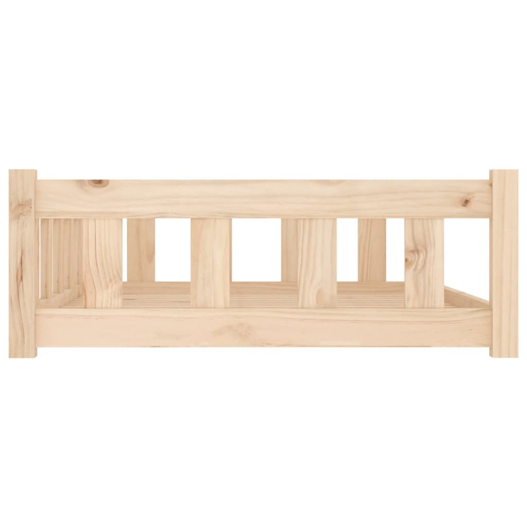Pelíšek pro psy 105,5 x 75,5 x 28 cm masivní borovice