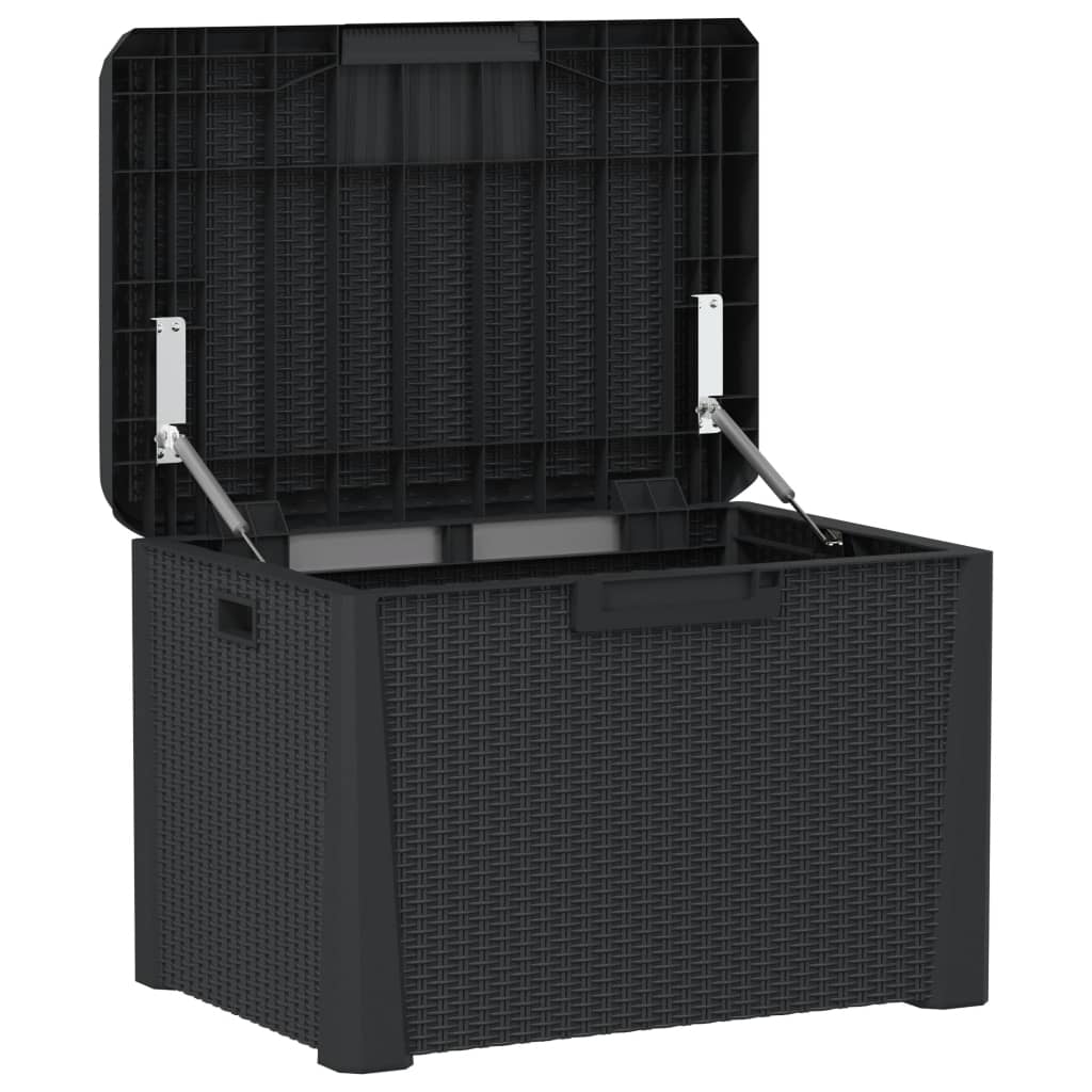 Zahradní úložný box antracitový 125 l PP