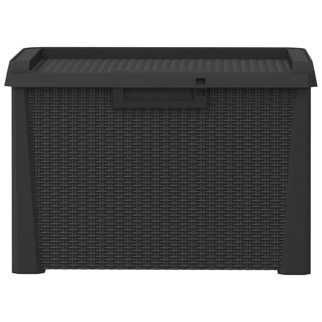 Zahradní úložný box antracitový 125 l PP