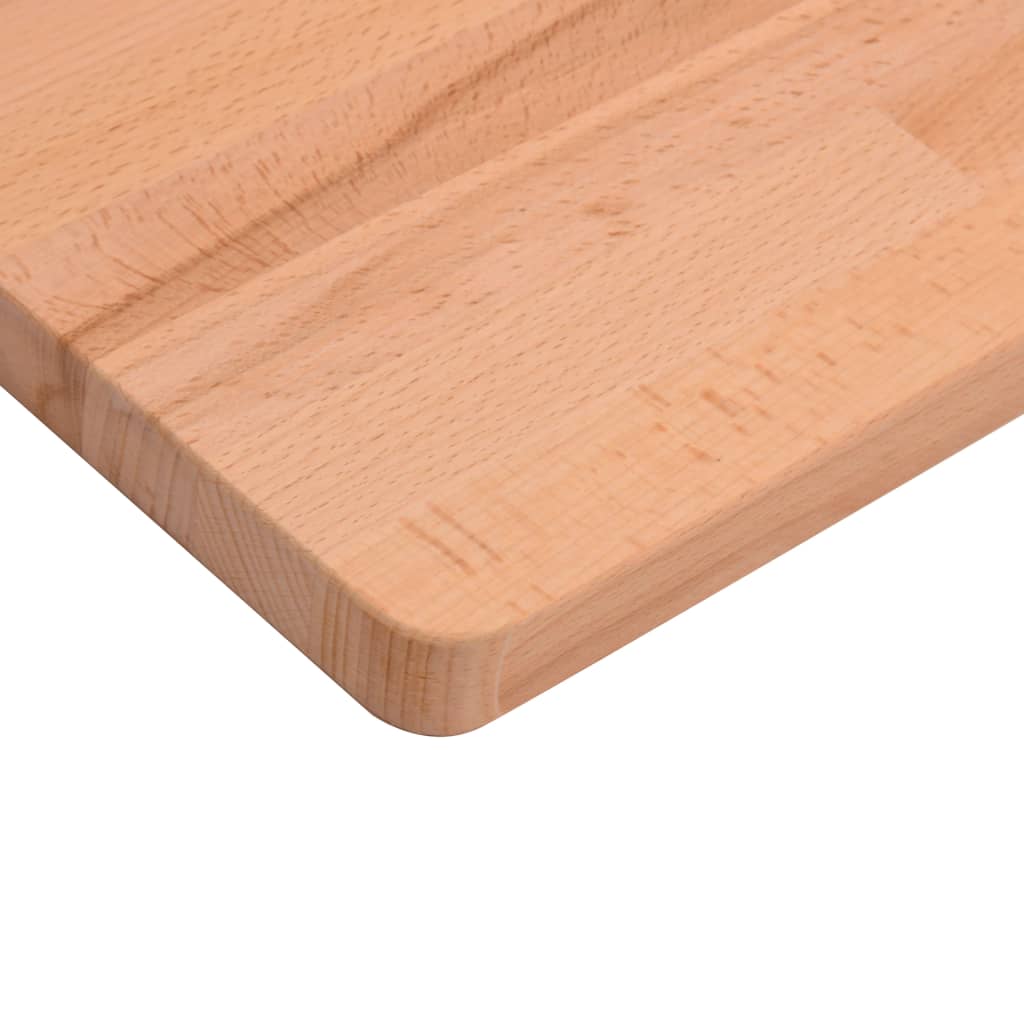 Pracovní stůl 150 x 55 x 81,5 cm masivní bukové dřevo a kov