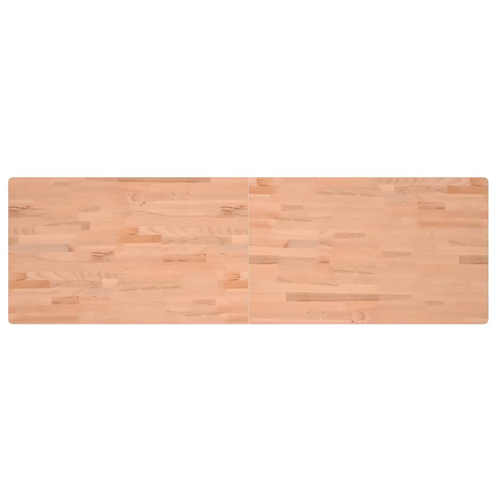 Pracovní stůl 180 x 55 x 81,5 cm masivní bukové dřevo a kov