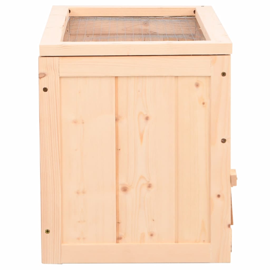 Klec pro křečky 60 x 30 x 35 cm masivní jedlové dřevo
