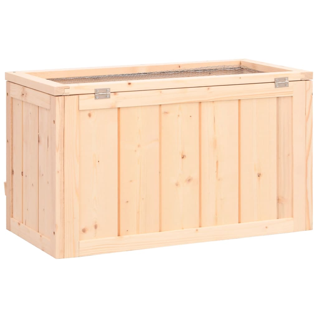 Klec pro křečky 60 x 30 x 35 cm masivní jedlové dřevo