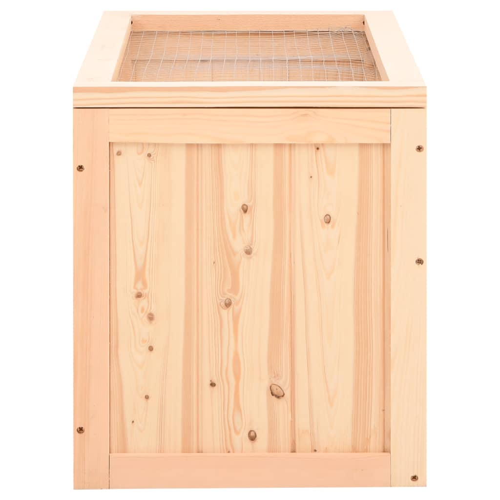 Klec pro křečky 60 x 35,5 x 42 cm masivní jedlové dřevo