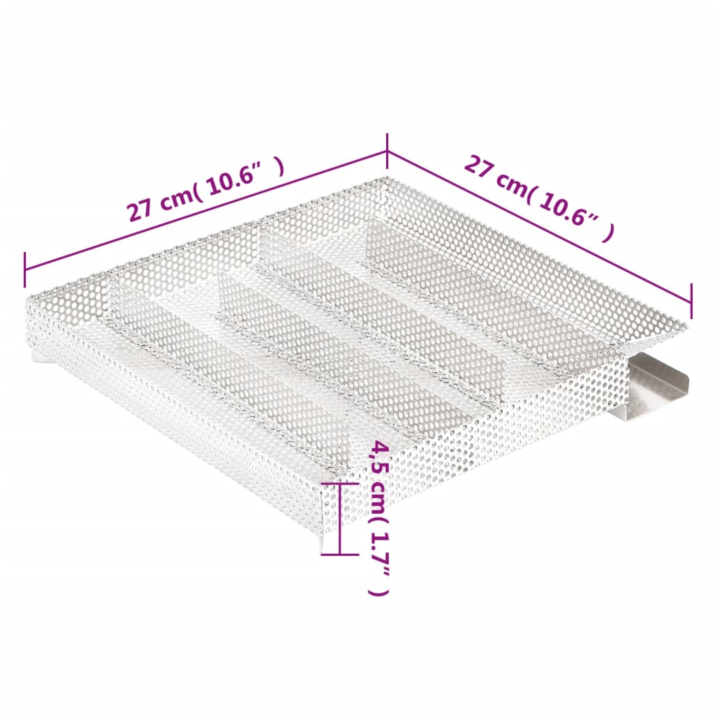 Generátor studeného kouře 5komorový 27 cm nerezová ocel