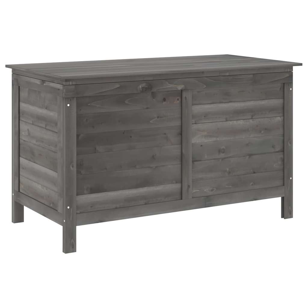 Zahradní úložný box antracitový 99x49,5x58,5 cm masivní jedle