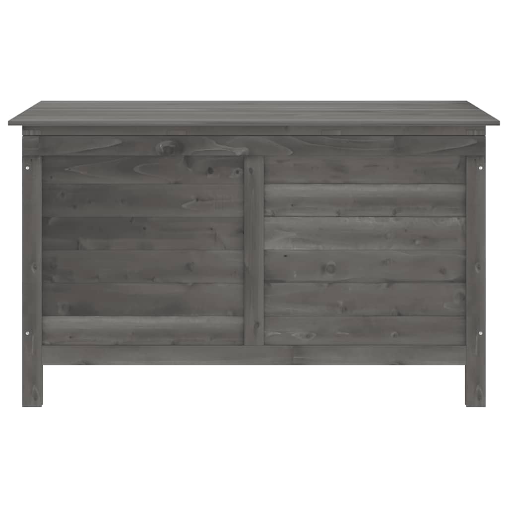 Zahradní úložný box antracitový 99x49,5x58,5 cm masivní jedle