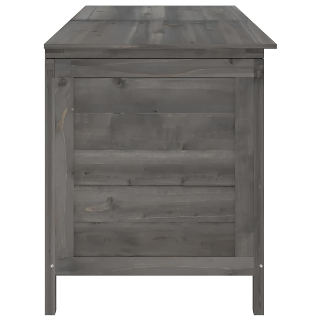 Zahradní úložný box antracitový 150x50x56,5 cm masivní jedle