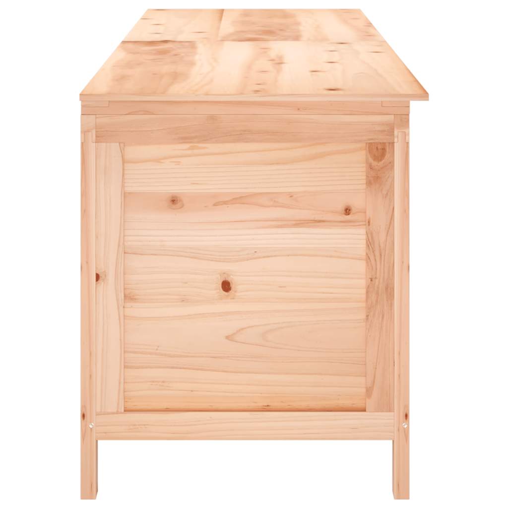 Zahradní úložný box 198,5 x 50 x 56,5 cm masivní jedlové dřevo