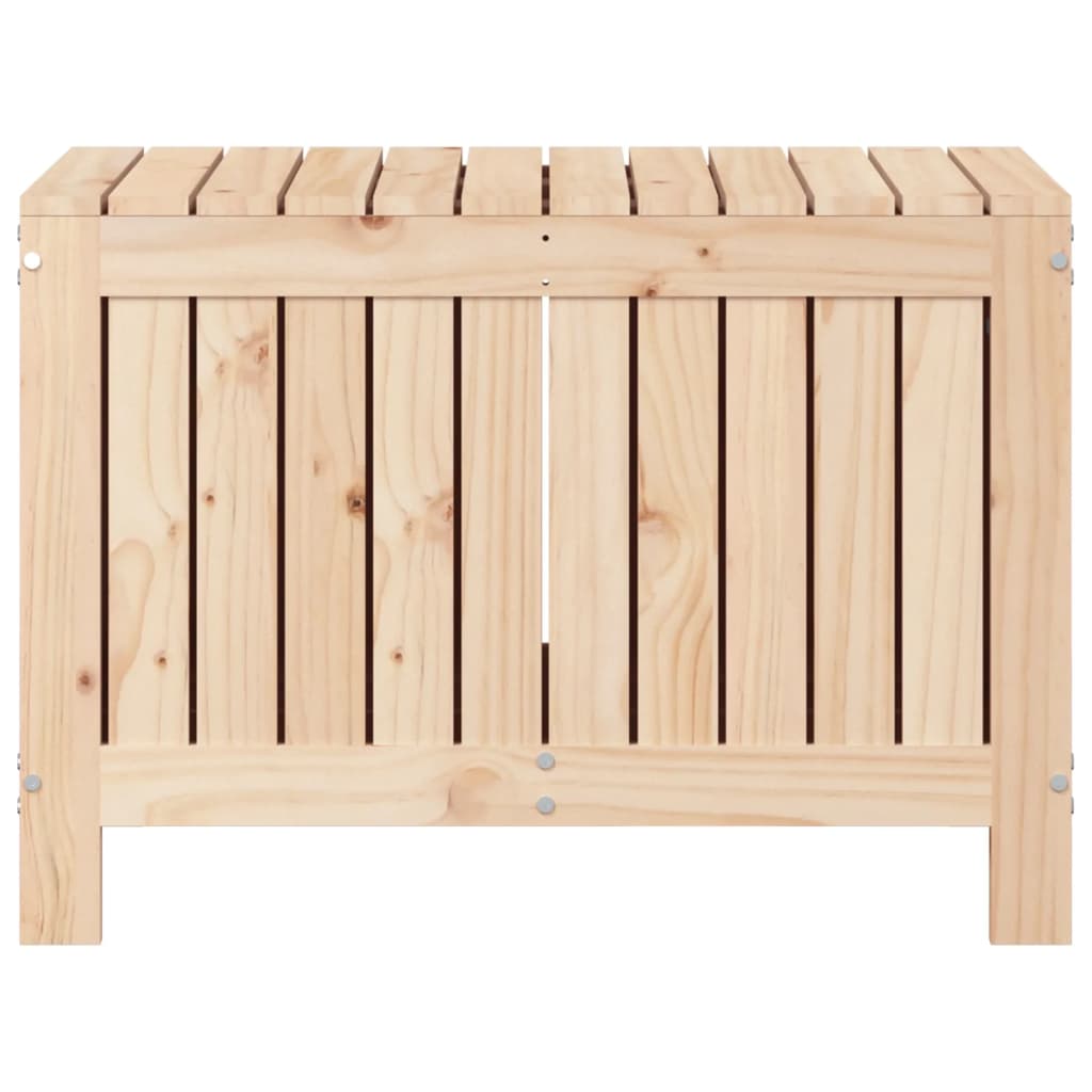 Zahradní úložný box 76 x 42,5 x 54 cm masivní borové dřevo