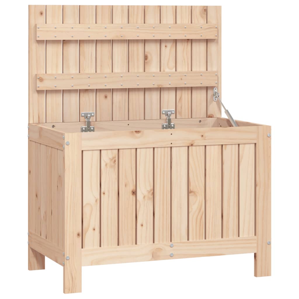 Zahradní úložný box 76 x 42,5 x 54 cm masivní borové dřevo