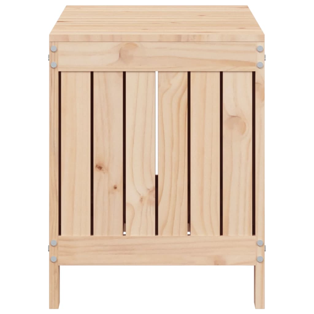 Zahradní úložný box 76 x 42,5 x 54 cm masivní borové dřevo