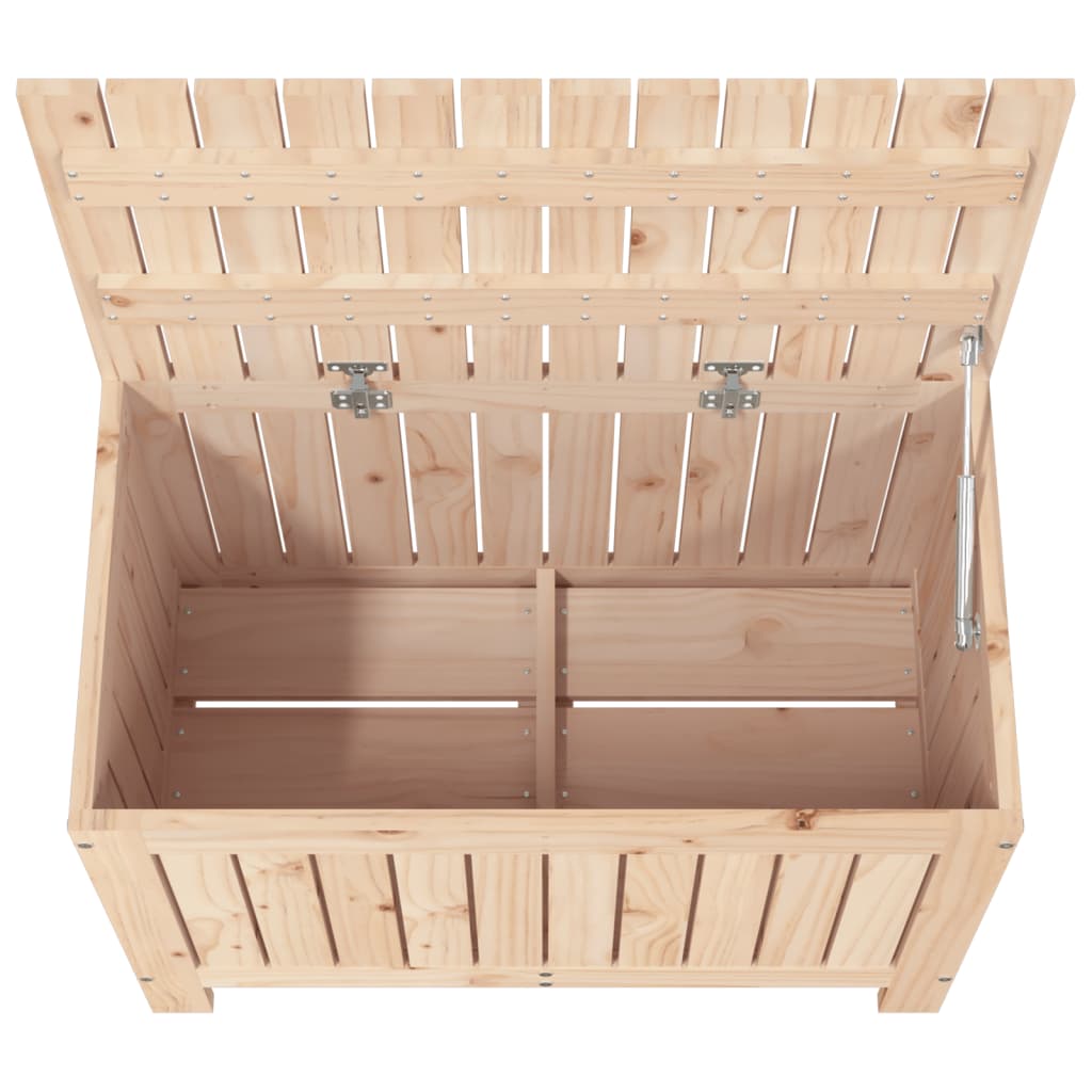Zahradní úložný box 76 x 42,5 x 54 cm masivní borové dřevo