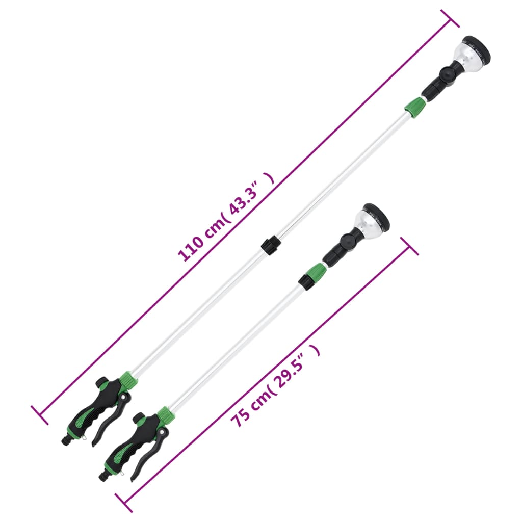 Teleskopický postřikovač s 10 typy postřiků 75–110 cm