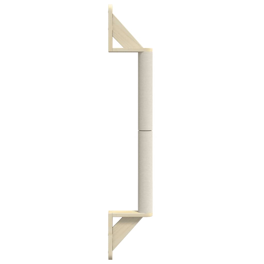 Nástěnné škrabadlo pro kočky 109 cm sisal