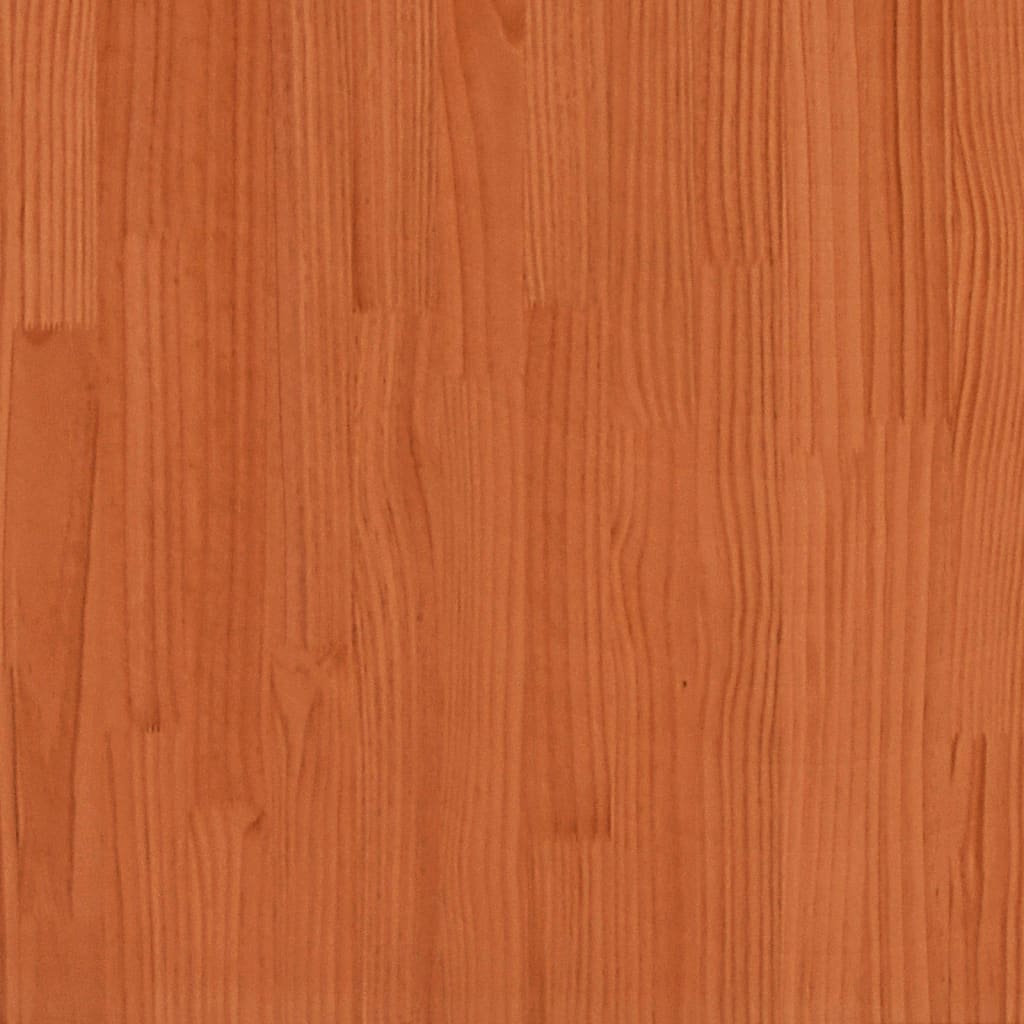 Pelíšek pro psy voskově hnědý 95,5x65,5x28 cm masivní borovice