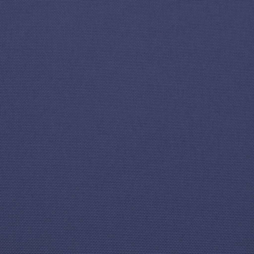 Podušky na palety 2 ks námořnicky modré textil