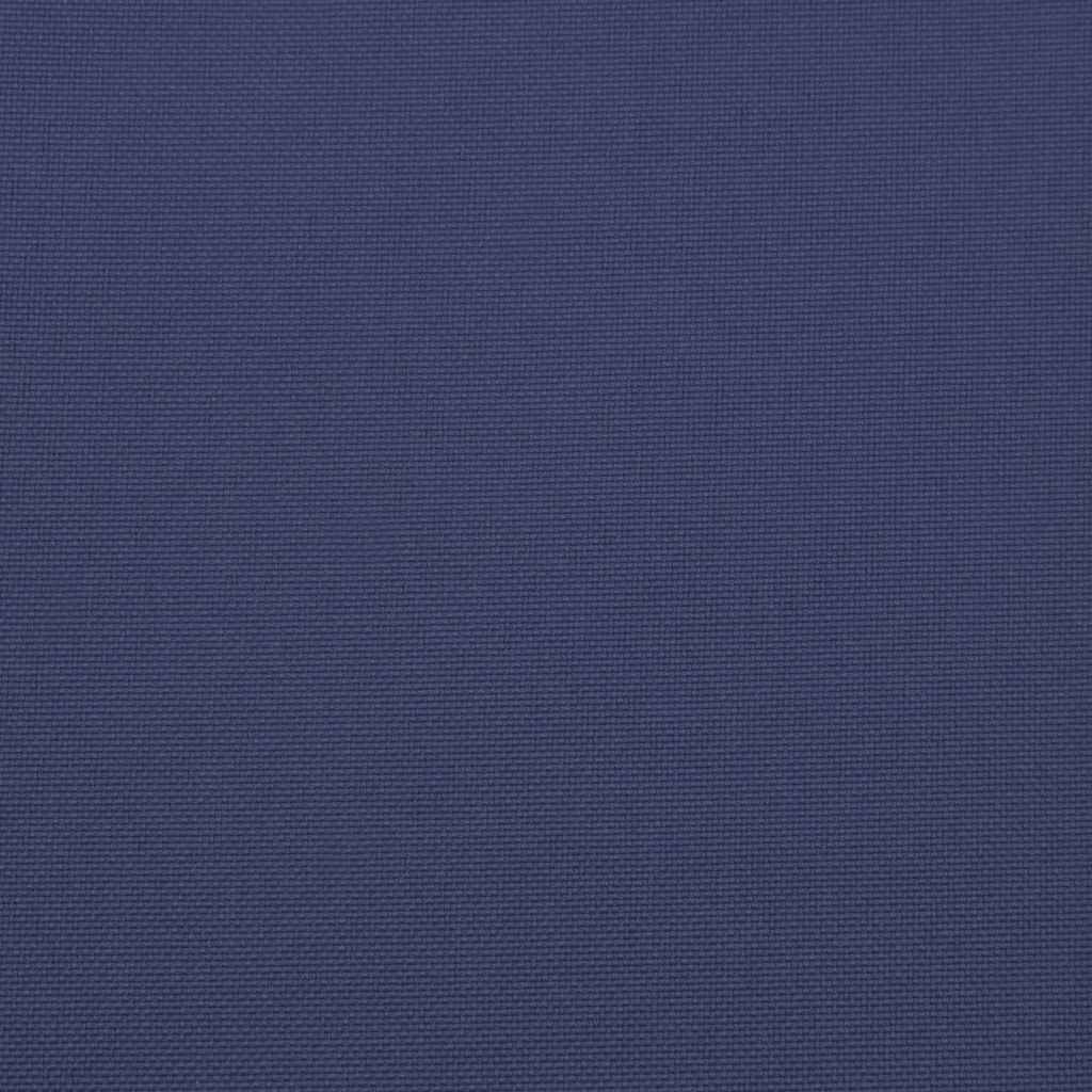 Podušky na palety 2 ks námořnicky modré textil