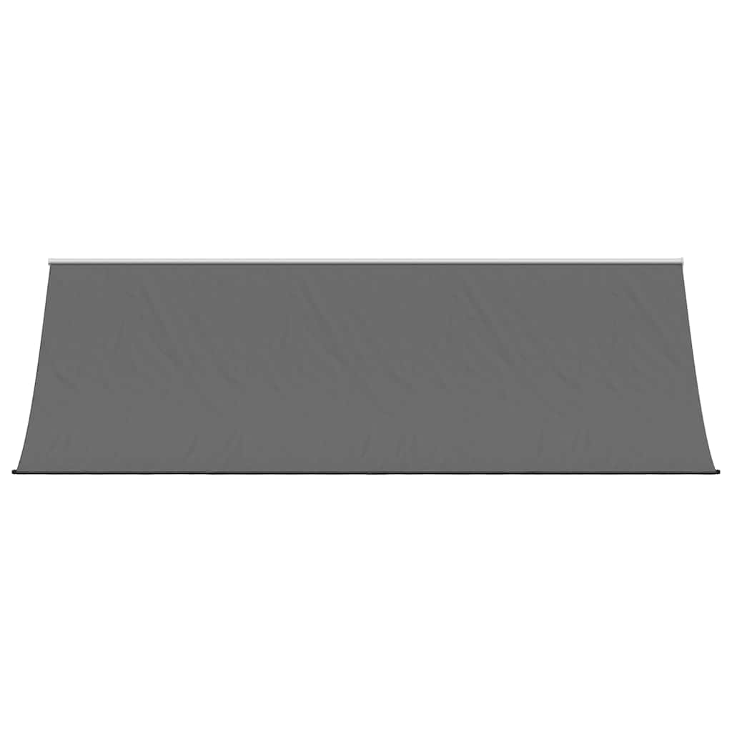 Zatahovací markýza antracitová 400 x 150 cm textil a ocel