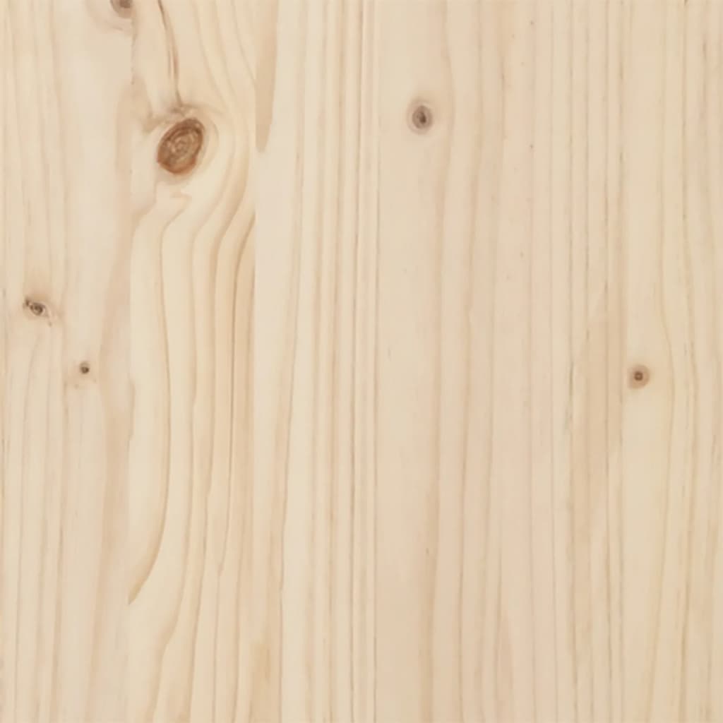 Zahradní lehátko 205 x 70 x 31,5 cm masivní borové dřevo