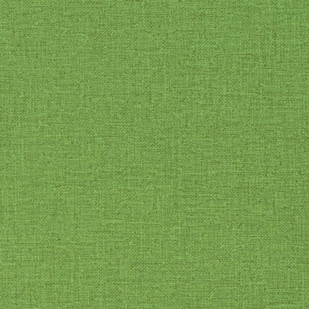 Podušky na židli vysoké opěradlo 4 ks zelená melanž 120x50x4 cm