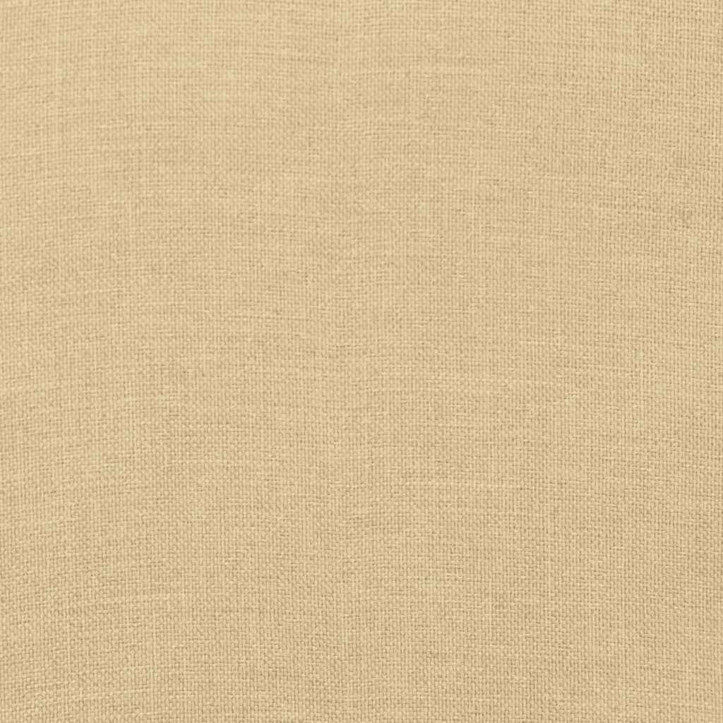 Poduška na polohovací židli béžová melanž (75+105) x 50 x 4 cm