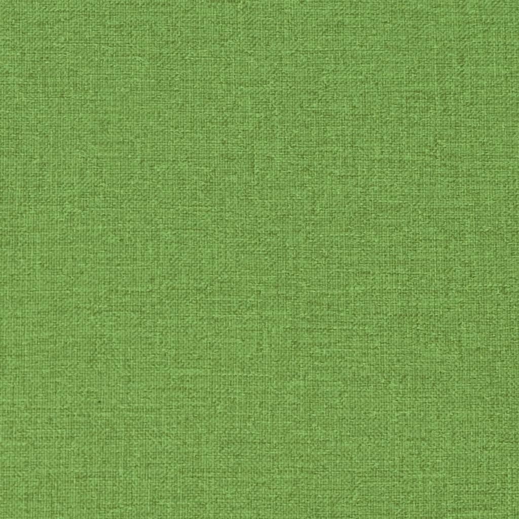 Poduška na zahradní lavici zelená melanž 150 x 50 x 7 cm textil