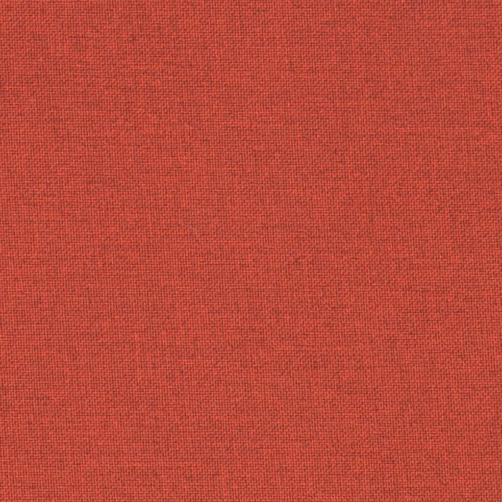 Podušky na zahradní lavici 2 ks červená melanž 100 x 50 x 7 cm