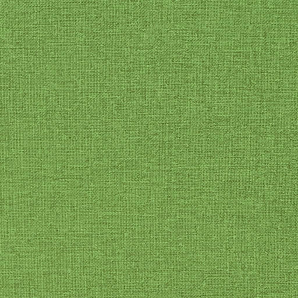 Podušky na zahradní lavici 2 ks zelená melanž 120x50x7cm textil