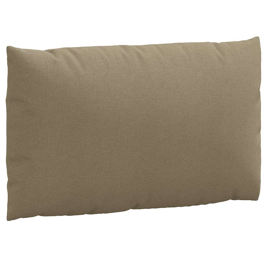 Podušky na palety 2 ks taupe melanž textil