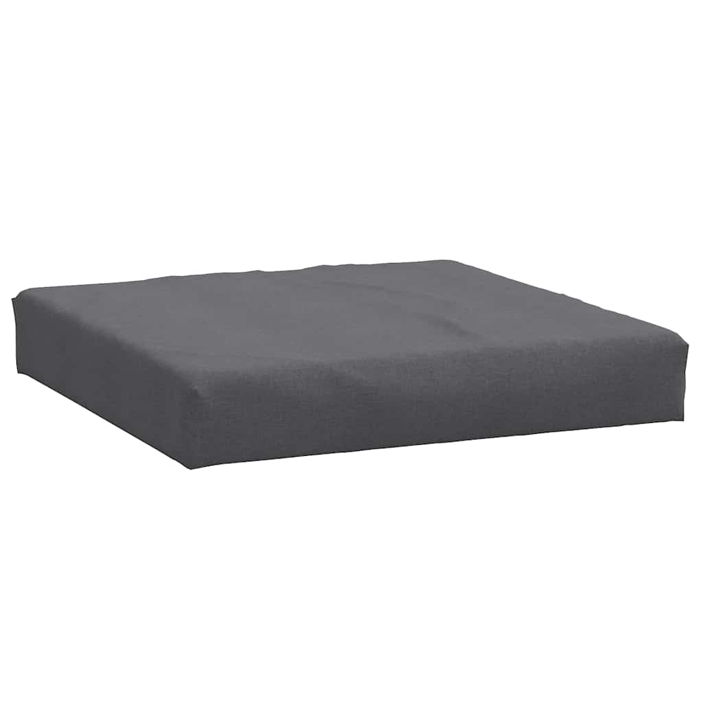 Podušky na palety 3 ks antracitová melanž textil