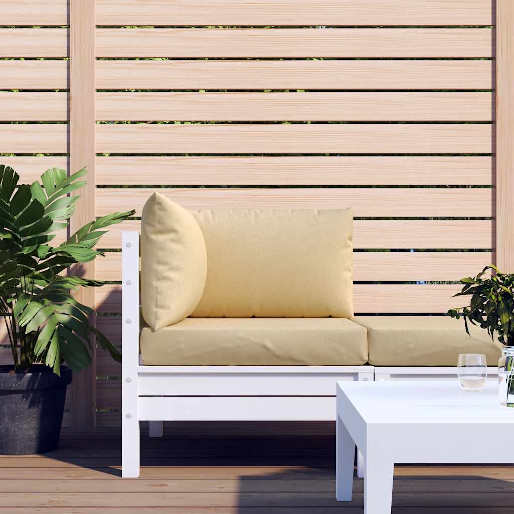 Podušky na palety 3 ks béžová melanž textil