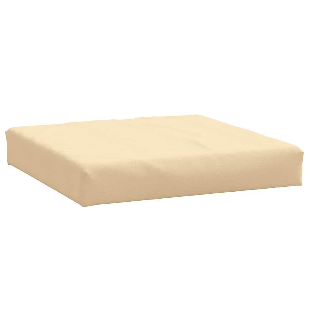 Podušky na palety 3 ks béžová melanž textil